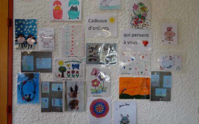 Une pensée des enfants de la région