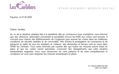 Nouvelles informations